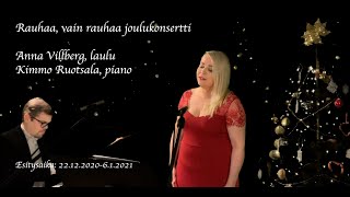 Rauhaa, vain rauhaa joulukonsertti (2020)