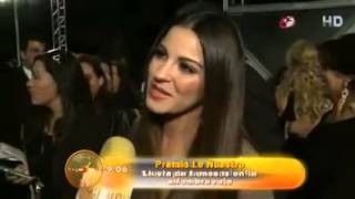 Maite Perroni en la alfombra roja de PLN (HOY) - YouTube