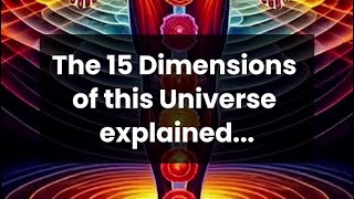 We live in a 15 Dimensional Universal time matrix 👉🏻 read comments