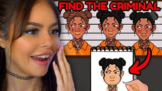 Working as A CRIMINAL Sketch Artist | Sketchy Individuals Game
