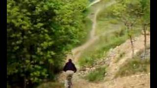 Downhill biking