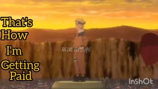 K pop demon hunter x Naruto Golden mix.song #viralvideo #anime #shorts #growth #edit #google