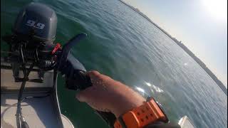 2025 seahawk le f 150 yamaha 21 foot water test