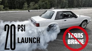 How to build boost on the foot brake (20 psi +) - Sloppy Transbrake