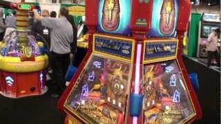 Pharaohs Revenge Coin Pusher Ticket Redemption Game - BMIGaming.com - Family Fun Companies
