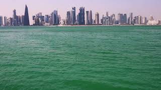 Relaxation Point Corniche Doha | Relaxing Music | 5 Minutes Relaxing Music #qatar #corniche #doha