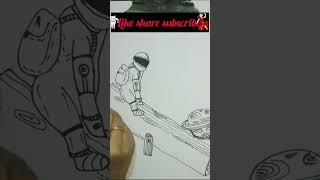 How to draw Astronaut 👨🏻‍🚀|step by step tutorial beginners|astronaut drawing|