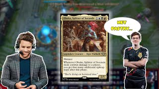 Building a Commander Deck for a League of Legends Pro