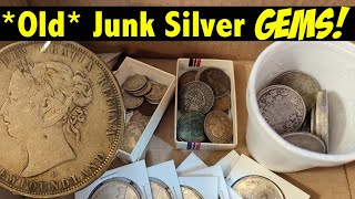 Amazing *OLD* Silver Below Melt Price! Almost Every Coin Over 100 Years Old!!