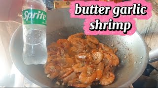 HOW TO COOK BUTTERED GARLIC SHRIMP 🔴EASY TO COOK || RUSHELL GWAPAHON VLOGG