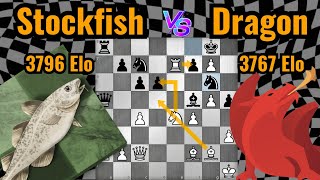 Stockfish's RIDICULOUS Triple Sacrifice CRUSHES Dragon Like Its A Beginner!