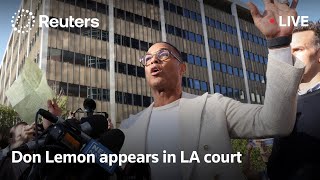 LIVE: Don Lemon appears in LA court