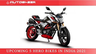 Upcoming 5 Hero Bikes in India 2021 🏍 Confirmed Bikes, Hero XF3R, Xtreme 200R /160S, Hero eMaestro,