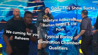 WWE Smackdown 2/6/26 Review (Mcintyre Addresses Punk & Roman/Cody Raheem Rhodes/Chamber Qualifiers)