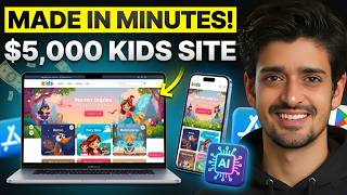 I Built a $5,000 Professional Website on Mobile for FREE | 1 AI Prompt!
