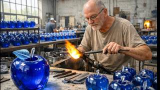 Amazing Glass Making Process: The Magic of Fire ✨