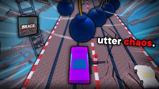 Roblox Racing, but Your Friends Build the Track