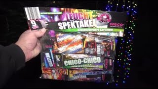 Leuchtspektakel - WECO Feuerwerk - Kat. F2 Leucht-Sortiment
