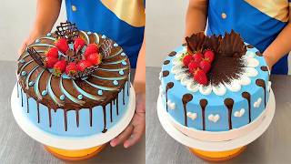 aprenderas a utilisar ganache de chocolate y diseños de chocolate para decorar tortas