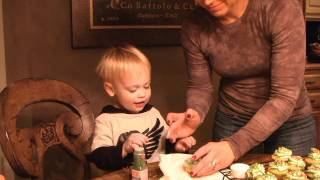 Christmas Cupcakes with Braelyn and Brody