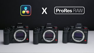 HUGE Win for LUMIX with Pro Res RAW in Davinci Resolve (20.2)