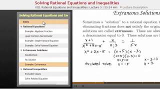 Algebra 1/2 Help at Educator.com