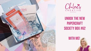 Chloes Creative Cards Unbox the Papercraft Society Box with me!