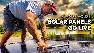 Energy Builds: 4K-SF Home, Solar Panels Go Live (EG4 FlexBOSS21) – Part 2