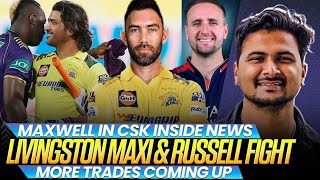 Glenn Maxwell in CSK - Chennai Super Kings playing 11 - Auction updates- Trade options 