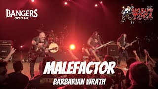 MALEFACTOR - BARBARIAN WRATH Live at BANGERS OPEN AIR 2025 | Heavy Idea Shows