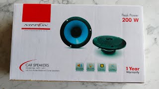 NIPPON 6 inch Car Spekar ll 200w Peak Power #youtubeshort #nippon #viralvideo 