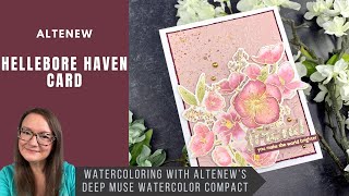 Watercolor Hellebore Card | Altenew