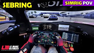 12 Minutes of SEBRING! UNLEASHING the McLaren 720S GT3 EVO for a IMSA Sprint Race