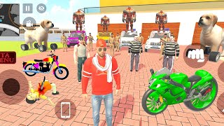 Franklin Modified Superbike For Friend 💥🤩 Indian Theft Auto 💥😱 Indian Bikes Driving 3d Game Video 💥🥳