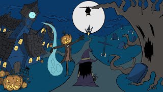 How I Animated a Spooky Loop Animation for Halloween🎃| FlipaClip Animation Process