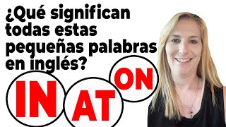 Domina las Preposiciones: Cómo Usar "In", "On" y "At" en Inglés!