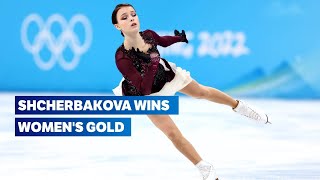⛸️ Anna Shcherbakova wins Women's Gold! | Figure Skating Beijing 2022 | Free Skate Highlights