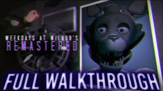 Five Night at Wilburs : Remastered FULL GAME | Night 1-5 No Death + Extra