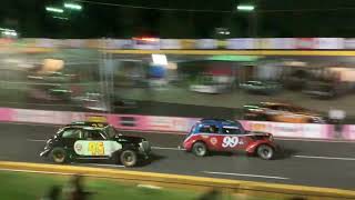 East Coast Flathead Fords Race at Wake County Speedway on August 4, 2023