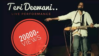 Teri Deewani Live Performance #Sukhjit RoyChoudhury #FeeL LivE