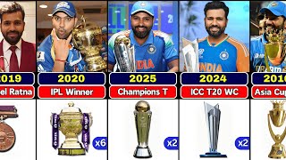 Rohit Sharma Career All Trophies and Awards 🏆