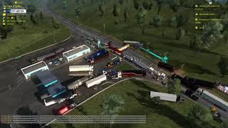 When pilot cars attack in euro truck