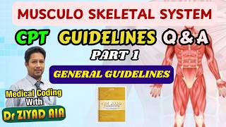 CPT Musculoskeletal System Coding Guidelines 2026 | Practice Q&A for CPC Exam