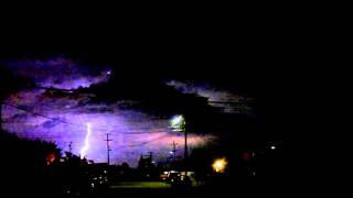 Lightning over Hayward