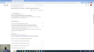 create a new google workspace account