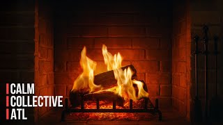Cozy Fireplace Ambience 4K 10 hours | Crackling Fire Sounds for Relaxation, Sleep & Focus