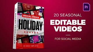 Holiday Season Content Pack for Premiere Pro