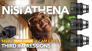 How good are these lenses?  Nisi ATHENA PRIMES | Z CAM E2 F6 | FIRST IMPRESSIONS | REVIEW | BMCC 6K