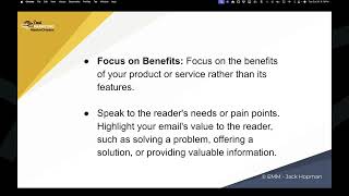5-10% Open Rates + Cold Email Secrets | Jack Hopman