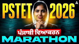 PSTET Punjabi Marathon 2026 | PSTET Punjabi Grammar MCQs/PYQs Class By Manpreet Ma'am